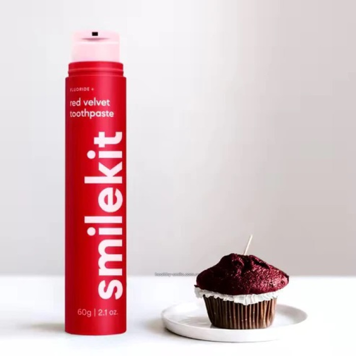 Smilekit Red Velvet Whitening Toothpaste, 60g